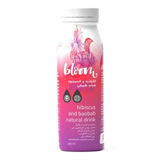 Bloom مشروب طبيعي بالكركديه والباوباب