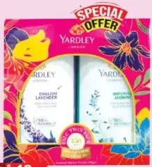 Yardley Perfumed Talc Assorted