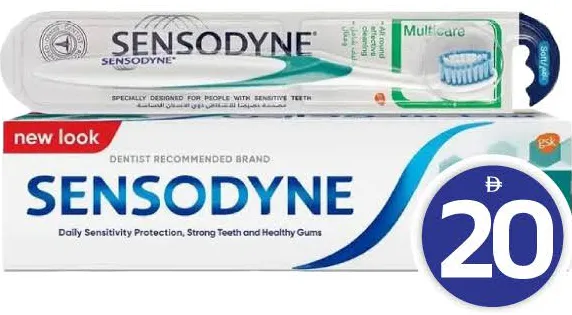 Sensodyne T/paste Ext Fresh+T/brush Extra Fresh
