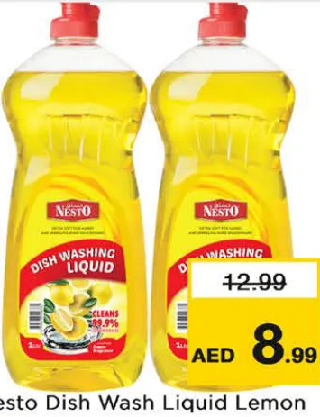 Nesto Dish Wash Liquid Lemon