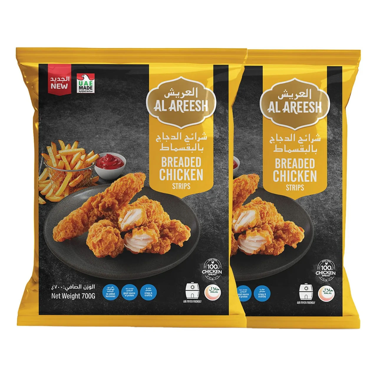 Al Areesh شرائح دجاج بالبقسماط