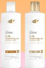 Dove شامبو + بلسم بالزيت المغذي