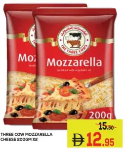 Three Cow Mozzarella Cheese