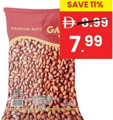 Gala Peanuts With Skin Roasted