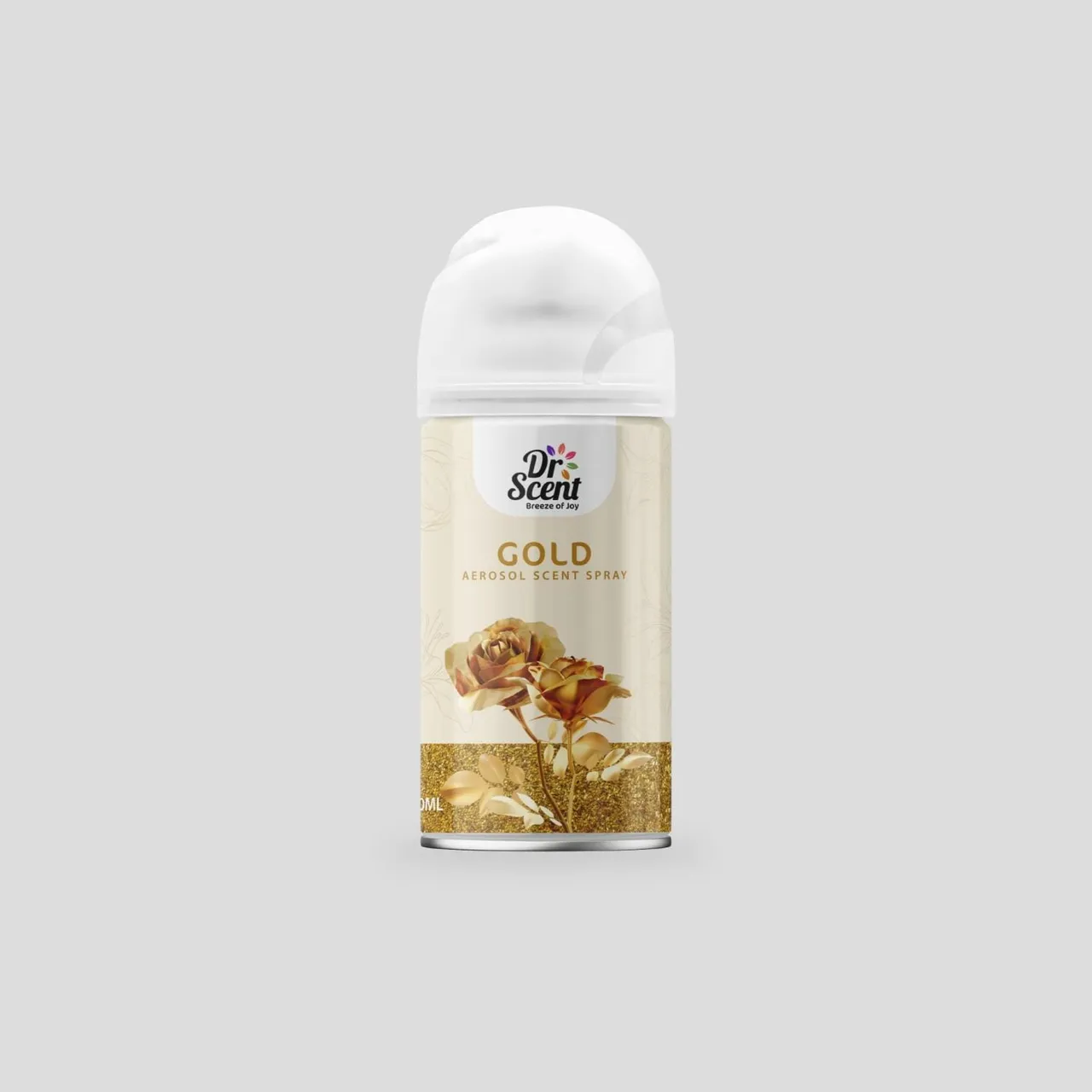 بخاخ أيروسول Dr Scent الذهبي