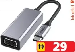 Recci Vga Hub Type-C To Vga / Rh12