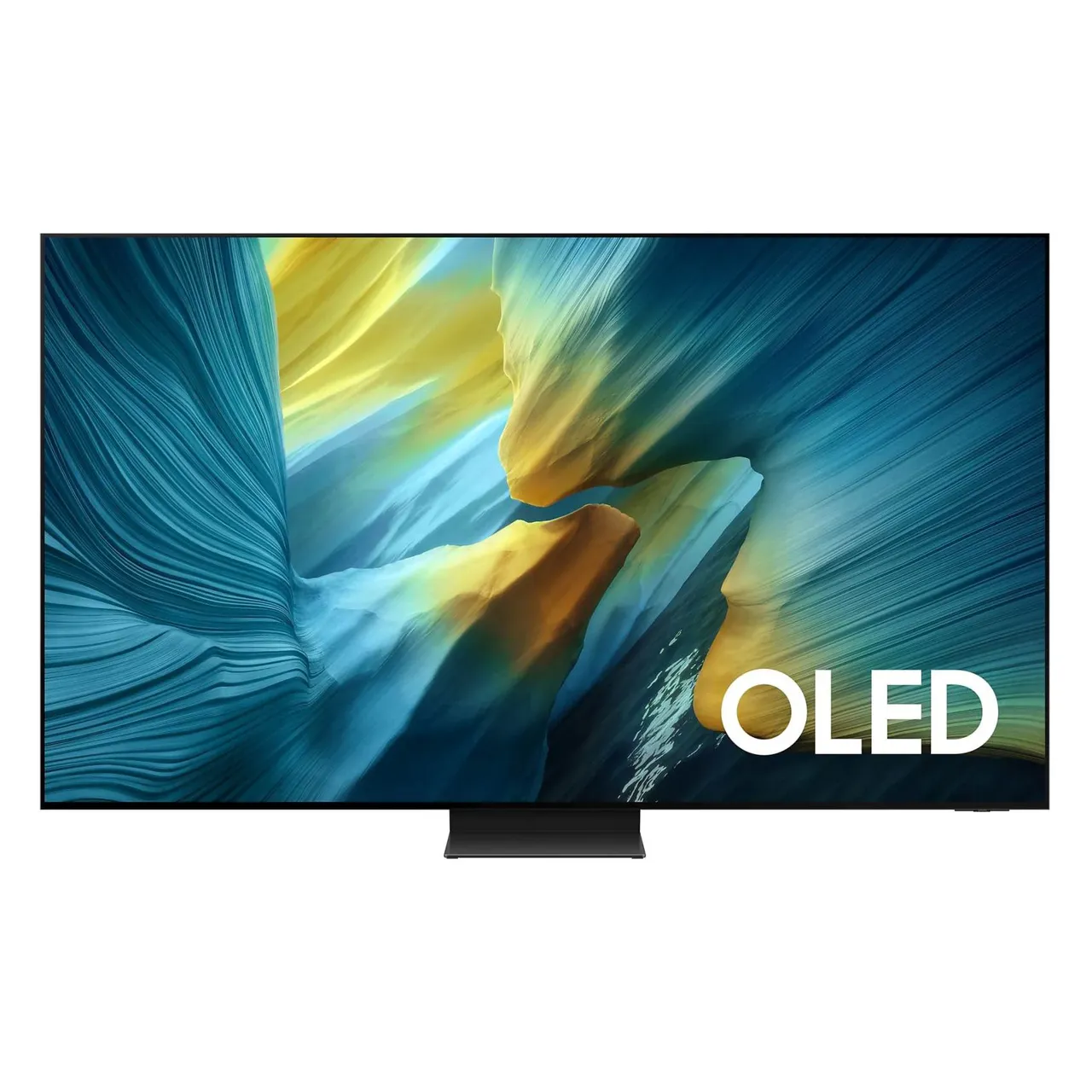 Samsung تلفاز OLED‏ S90F مقاس 83 بوصة 4K Ultra HD‏ Smart Vision AI‏ QA83S95FAUXZN أسود