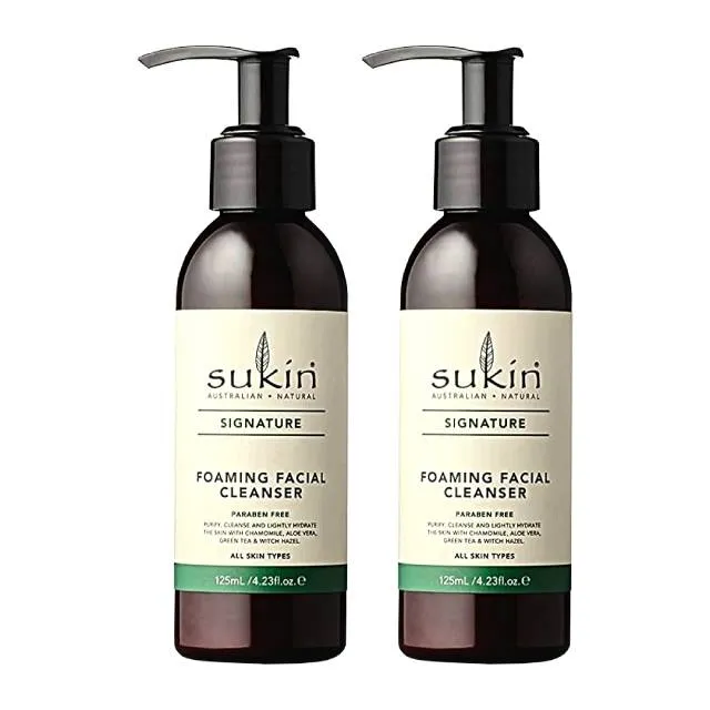 Sukin غسول رغوي للوجه