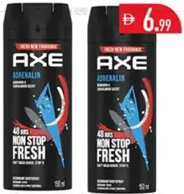 Axe Deodorant Adrenalin