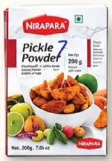 Nirapara مسحوق المخلل