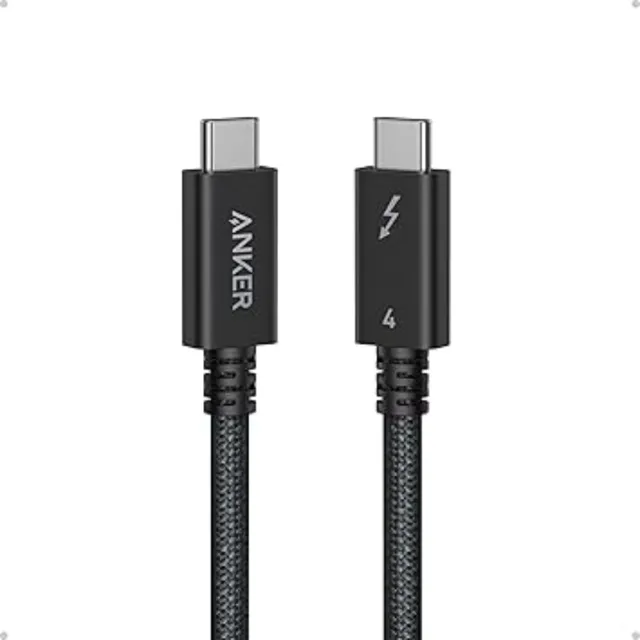 Anker Thunderbolt 4 240W Cable, 3.3 ft, Black