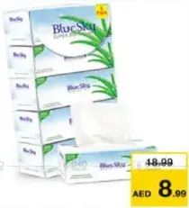 Blue Sky Soft Facial Tissue 2Ply
