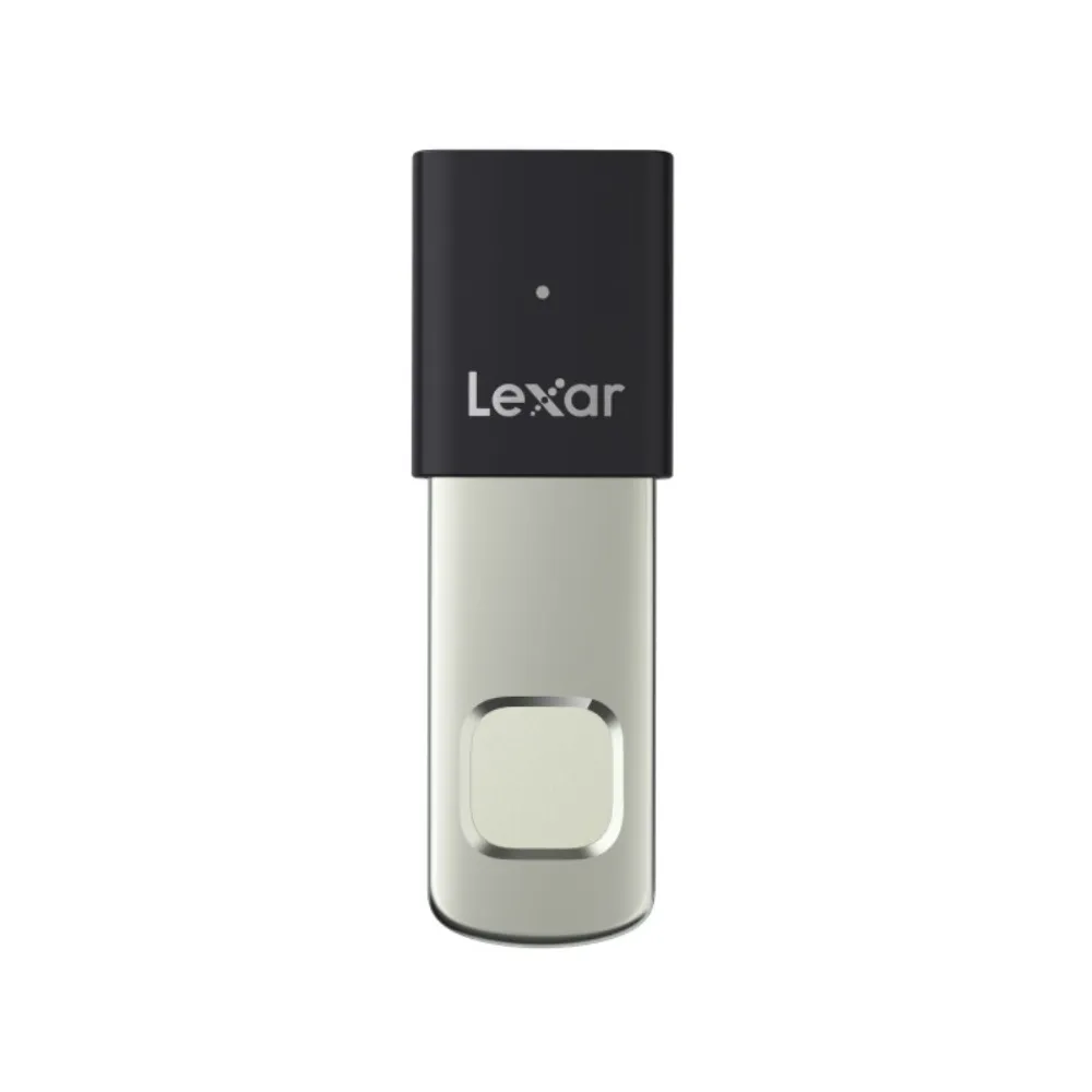 Lexar ذاكرة فلاش JumpDrive ببصمة الإصبع F35 PRO USB 3.2