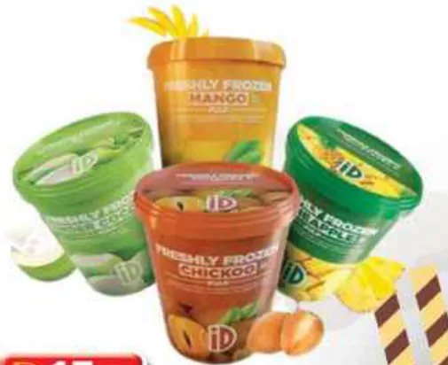 Id Freshly Frozen Fruit Blend Assorted
