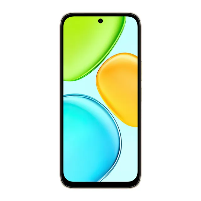 Honor X6e 4G Smartphone, 4 GB RAM, 128 GB Storage, Gold, 5109CLUD