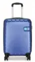 Vip Libson 4 wheel hard casing cabin luggage trolley blue