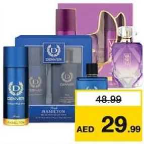 Denver ماء عطر + بخاخ للجسم