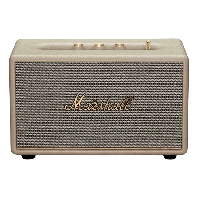 Marshall Action III Portable Bluetooth Speaker, Stereo Sound, Cream