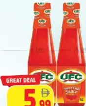 Ufc صلصة الفلفل الحلو من ماذرز بست