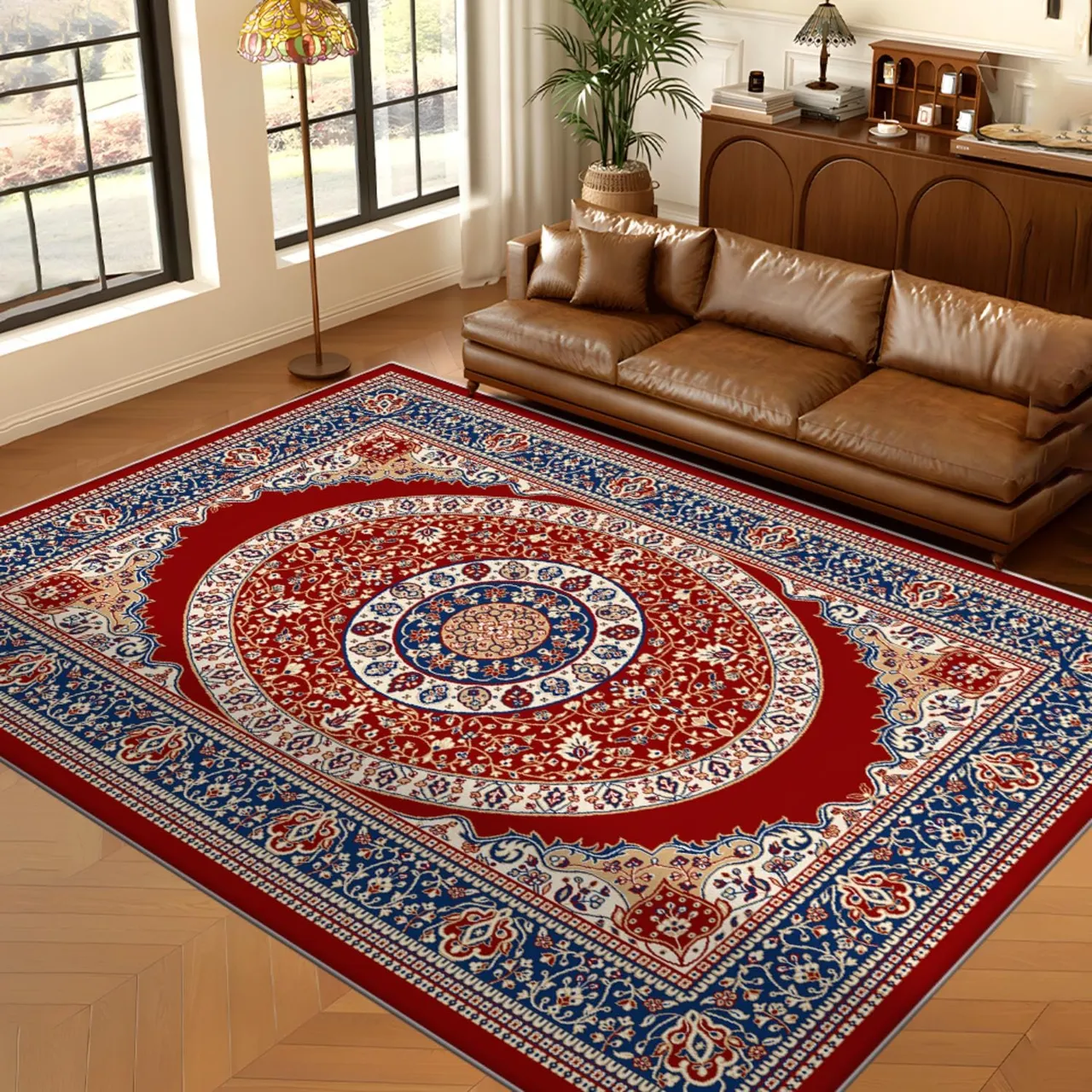 Maple Leaf Home سجادة حرير صناعي، 120 x 170 cm، ZCS5811