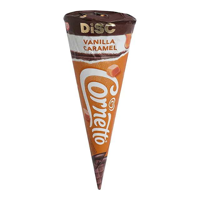 Cornetto Ice Cream Disc Vannila&Carmel