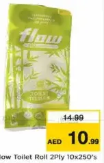 Flow Toilet Roll 2Ply
