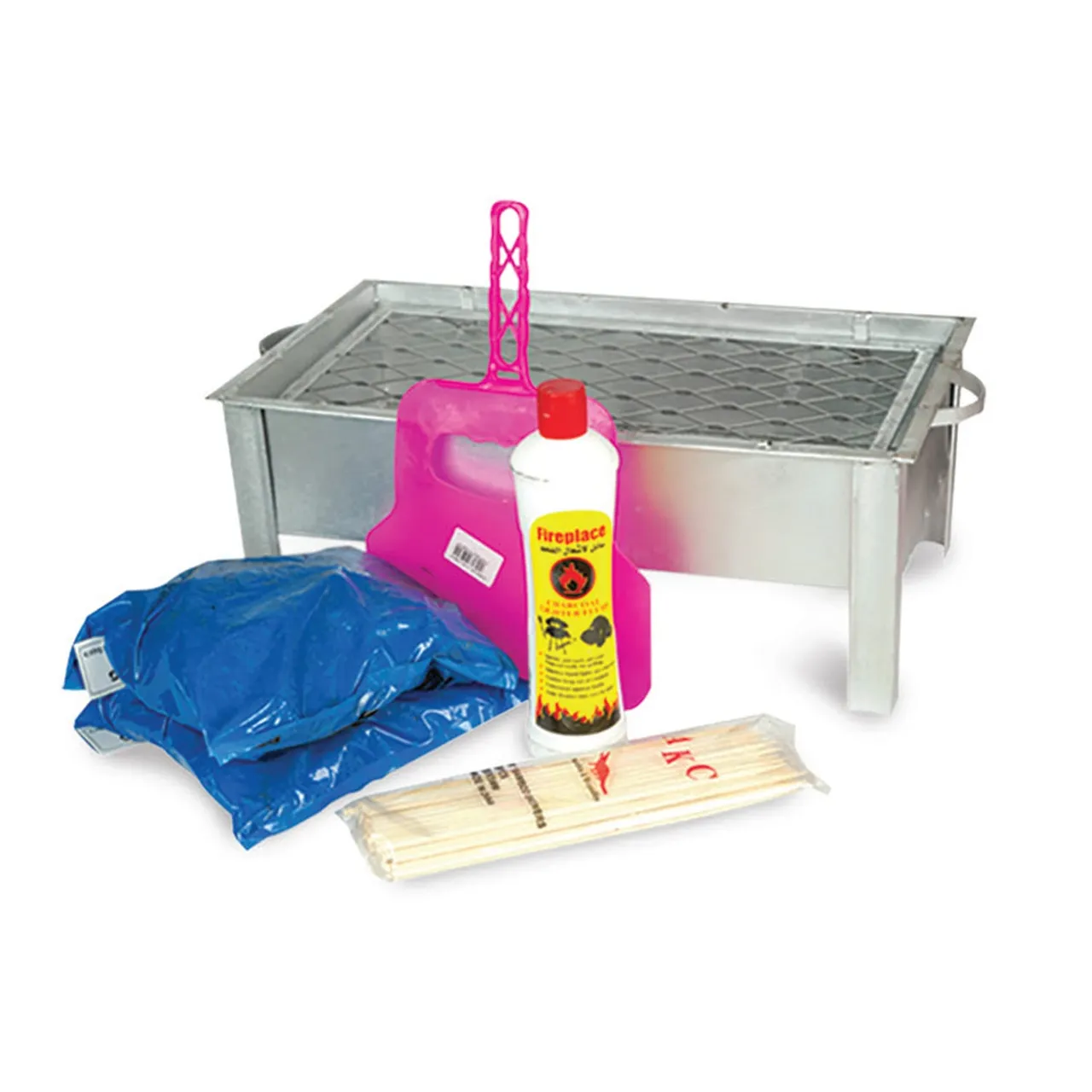 Mills طقم شواية فحم BBQ 5pcs