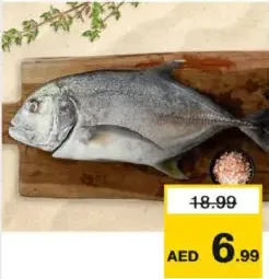 سمك بارا أسود كامل
