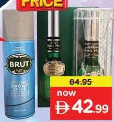 Brut EDT Original Plexi Case + Deo