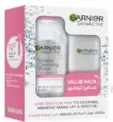 Garnier micellar cleansing water + cotton assorted