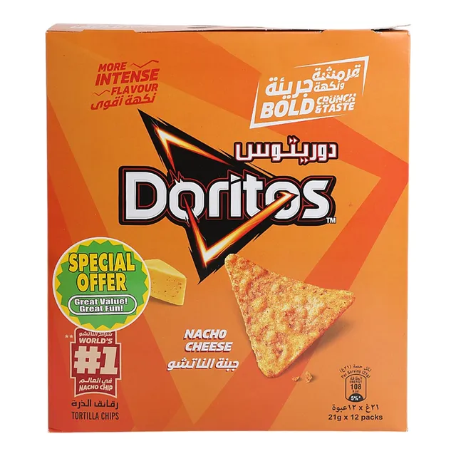 Doritos Chips Assorted Duplex 21Gmx12Pcs
