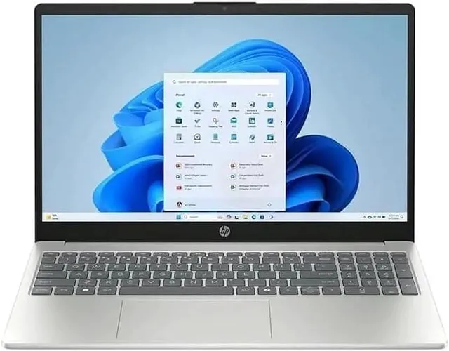 HP 15-FD0154WM Laptop, 15.6-inch FHD IPS Touchscreen Laptop, Intel Core Ultra 5-125H Processor, 8GB RAM, 512GB SSD, Integrated Intel Iris Xe Graphics, English Keyboard, Windows 11 Home, Natural Silver, International Version