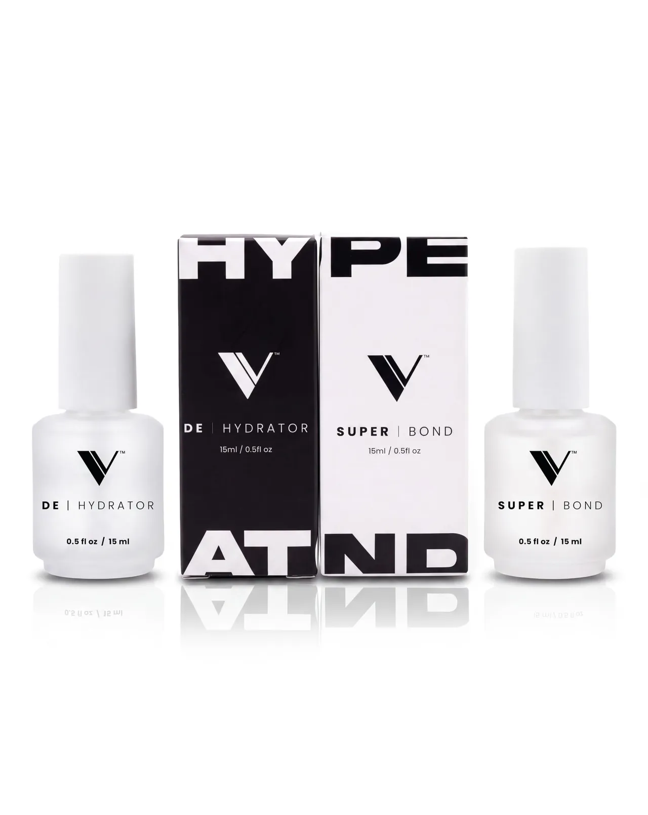 V Beauty Pure مجموعة مجفف الأظافر وبرايمر أظافر Super Bond – للقطعة