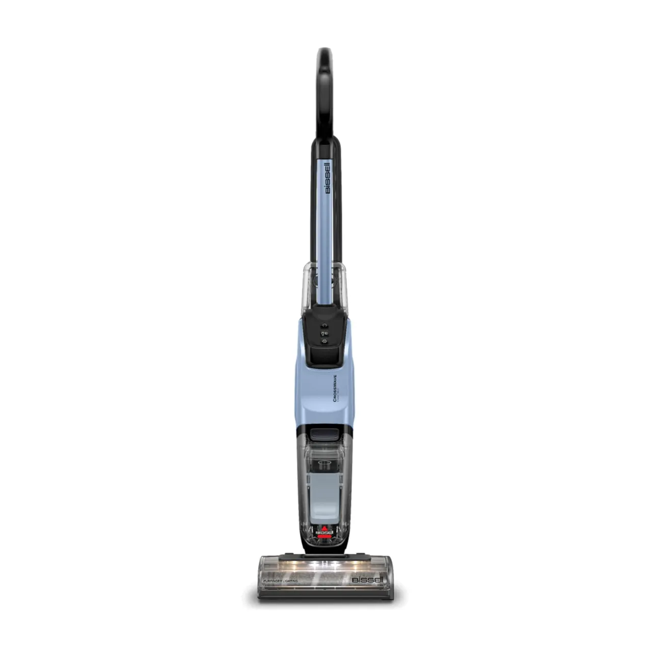 Bissell مكنسة كهربائية سلكية CrossWave EdgeFind، بقدرة 360W، أسود/أزرق فاتح، 4136K