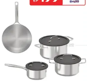 BergHOFF طقم أواني طهي ستانلس ستيل Culina