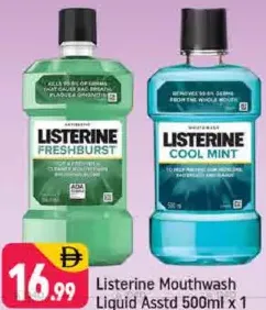 Listerine Mouthwash Liquid Assorted