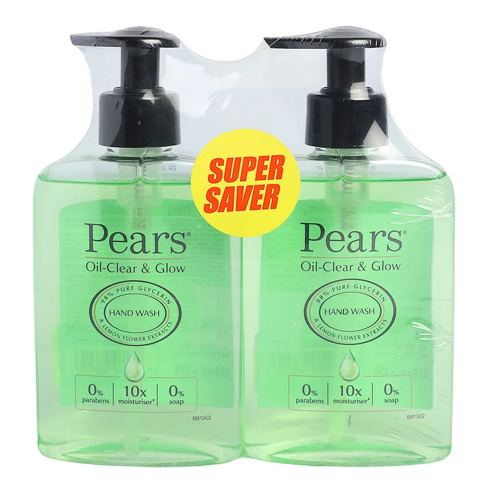 Pears غسول يدين Oil Clear & Glow