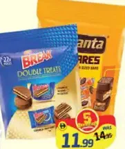 Tiffany Break Double Treats / Quanta Squares