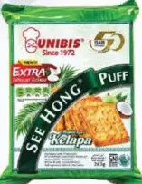 Unibis Se Hong Puff Malkist Rasa Kelapa