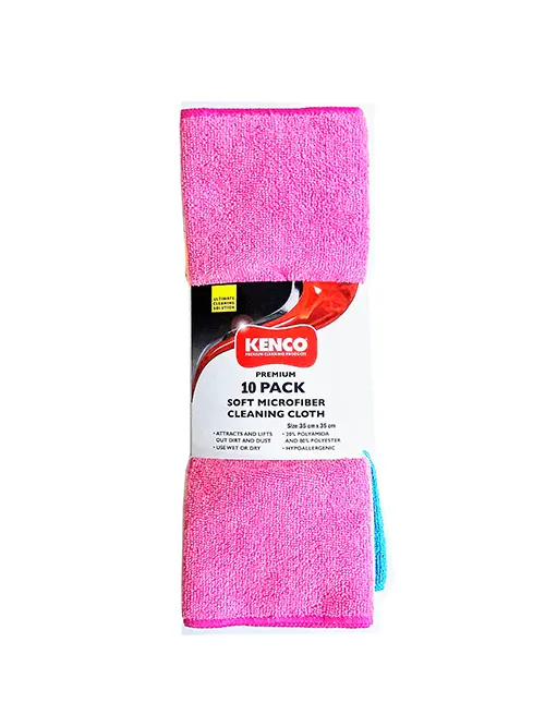 Kenco قطعة قماش مايكروفايبر - 10 pcs