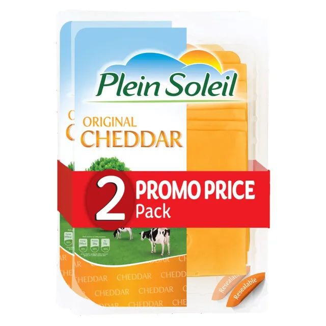Plein Soleil Original Cheddar Cheese Slices