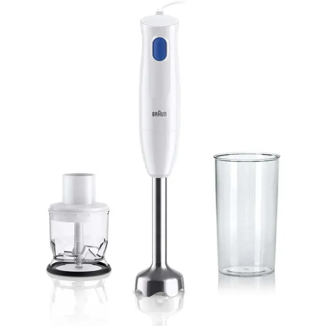 Braun Multi Quick Hand Blender, 450W, White, MQ10.201M