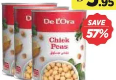 De L'Ora Chick Peas