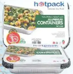Hotpack Aluminium Containers With Lid