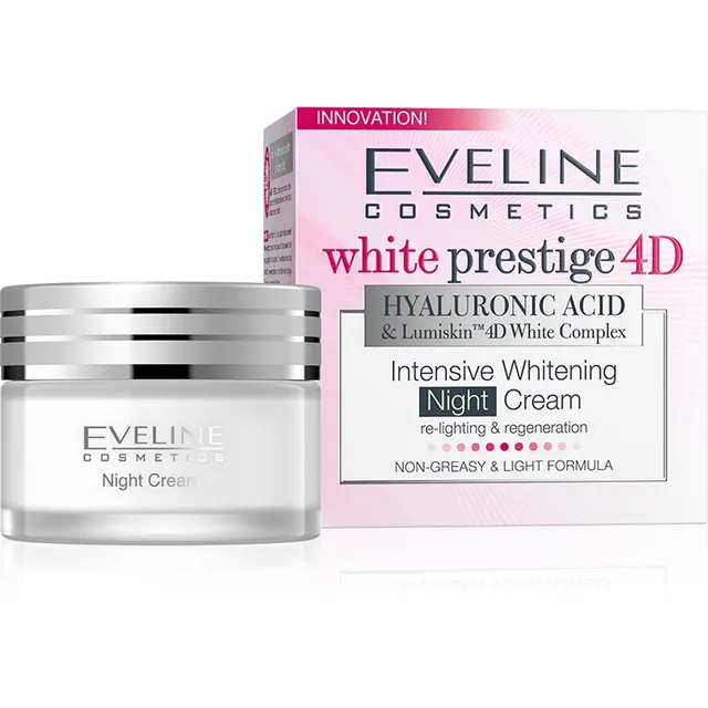 Eveline Ev White Prestige 4D Intensive White Night Cream