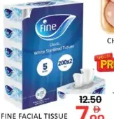 Fine ماي دبي مناديل وجه طبقتين