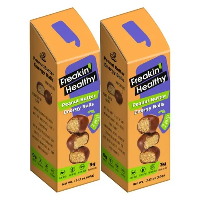 Freakin' Healthy Protein Balls Peanut Butter