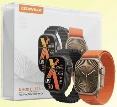 Keqiwear Smartwatch Pack KW28 Ultra 3