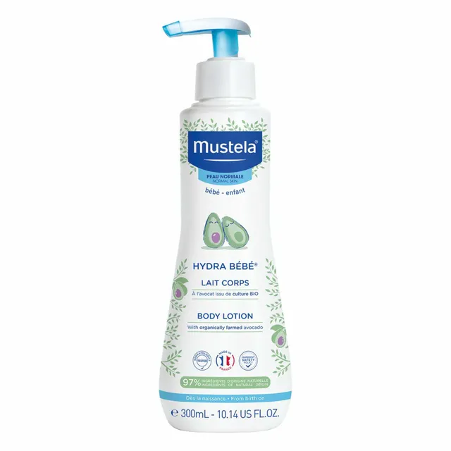 Mustela Hydra Baby Body Lotion White