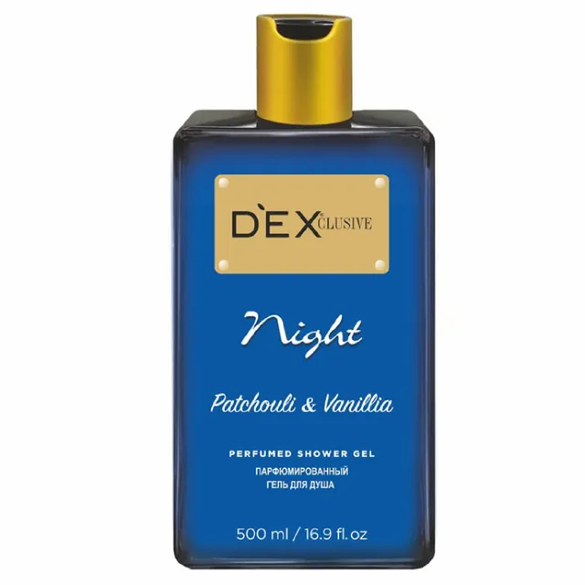 Dexclusive Night Patchouli & Vanillia Perfumed Shower Gel